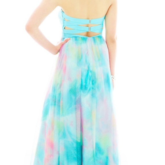 Vintage JCPenny At The Prom Fairycore Prom Dress - Picture 2 of 6